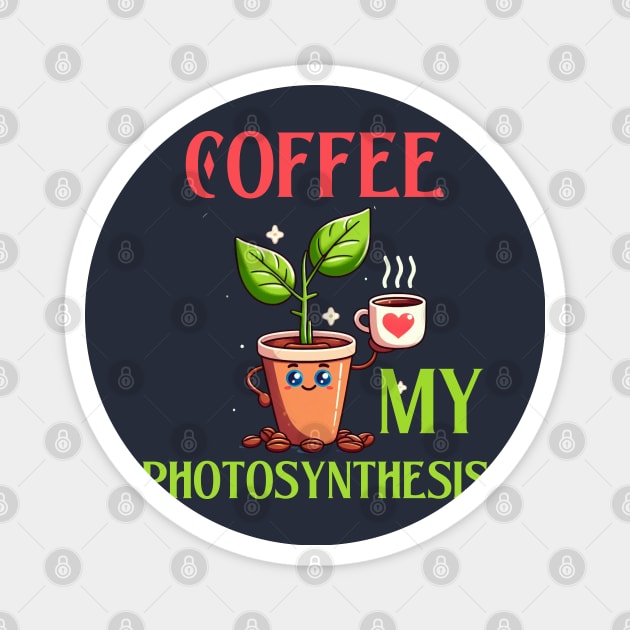 Coffee Plant Magnet by BukovskyART